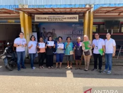 Blusukan ke Pasar Gantung Belitung Timur, BPJS Ketenagakerjaan Jangkau Pedagang dan Pekerja Informal dengan Perlindungan yang Memadai