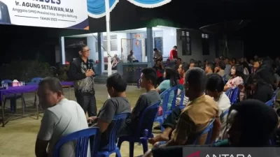 Agung Setiawan Mengajak Masyarakat Teluk Uber Berperan Aktif dalam Membangun