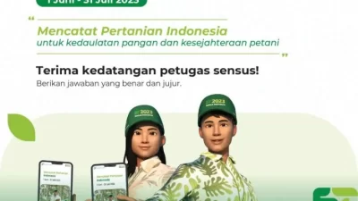 BPS Menggelar Sensus Pertanian 2023 untuk Memastikan Ketepatan Kebijakan dan Kesejahteraan Petani