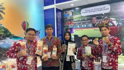 Dinparbud Bangka Memikat Pengunjung dengan Pesona GWN Expo 2023